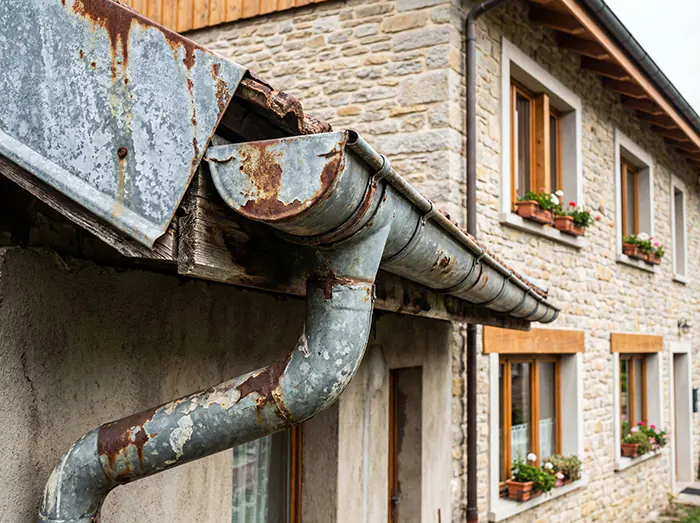 Krovna limarija kvari izgled kuće za prodaju