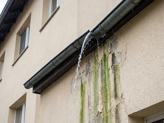 Loša krovna limarija uništava novu fasadu