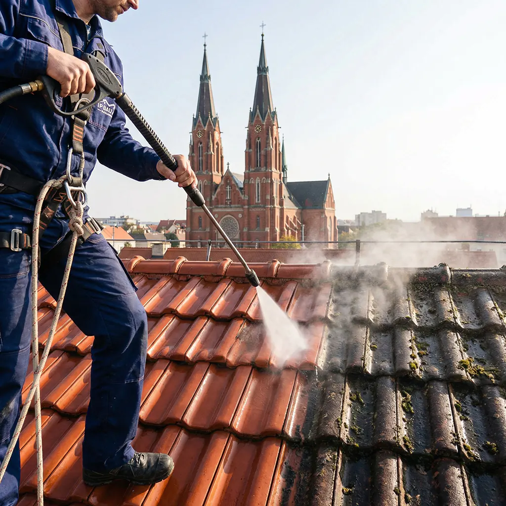Pranje krova Osijek u tijeku IP BAU