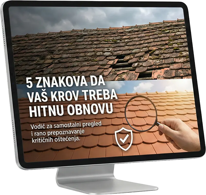 Vodič za samostalni pregled krova - 5 znakova za obnovu krova