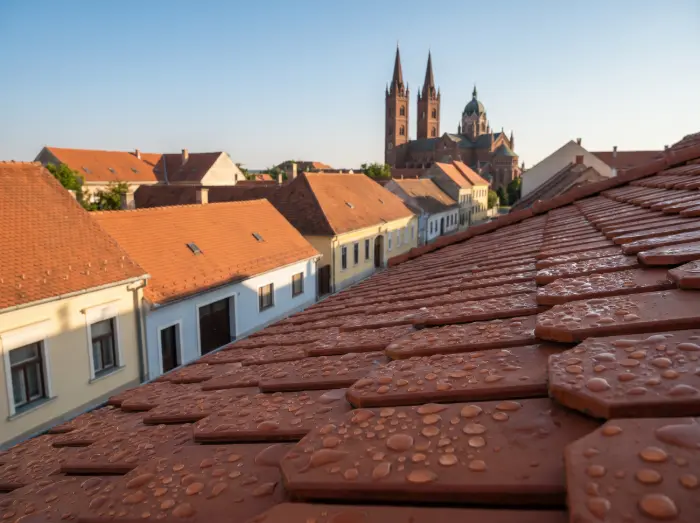Koje je najbolje doba godine za zamjenu krova u hrvatskoj? 4 Vodoodbojni efekt nakon silikonizacije krova - Izrada krova Đakovo - IP BAU