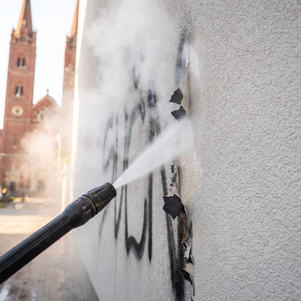 IP BAU - Uklanjanje grafita Đakovo i Antigrafitna zaštita Đakovo